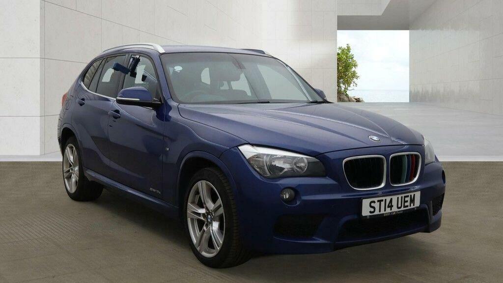 BMW X1 2.0 18D M Sport Sdrive Euro 5 Ss Blue #3