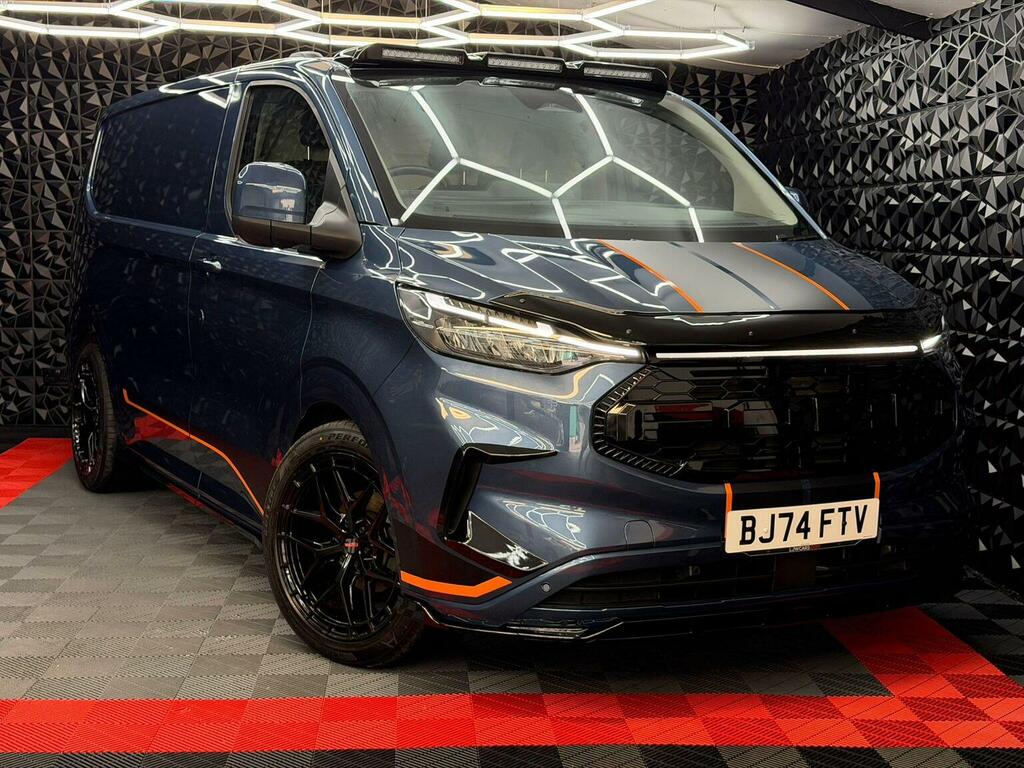 Ford Transit Custom Panel Van 2.0 300 Ecoblue Limited L1 H1 Euro 6 S BJ74FTV Blue #5