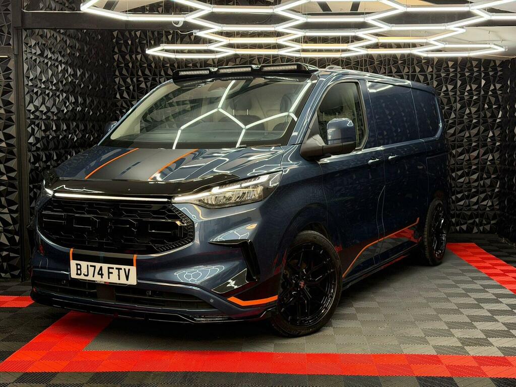 Ford Transit Custom Panel Van 2.0 300 Ecoblue Limited L1 H1 Euro 6 S BJ74FTV Blue #6