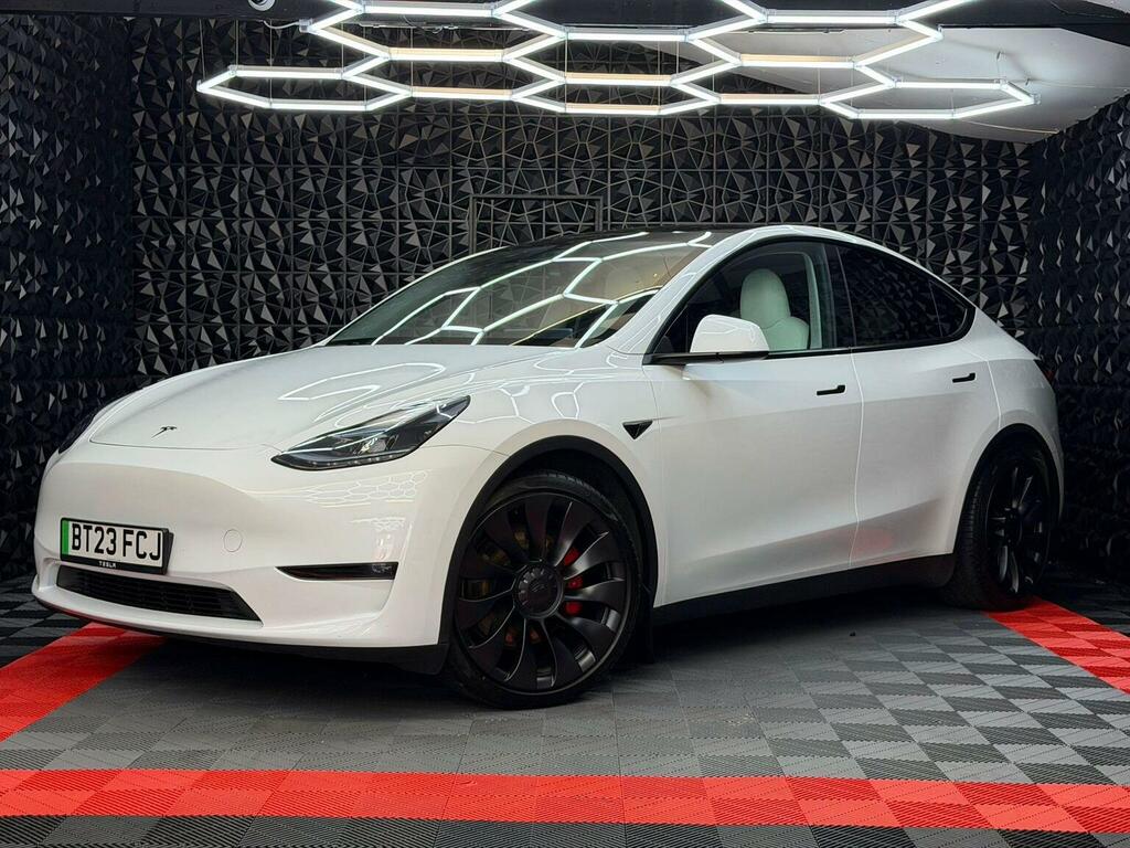 Tesla Model Y Suv Dual Motor Performance 4Wde 20232 BT23FCJ White #5