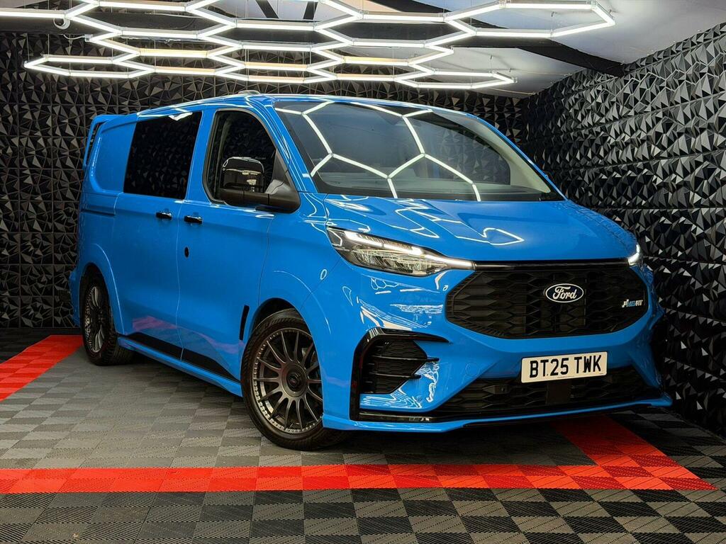 Ford Transit Custom Combi Van 2.0 320 Ecoblue Ms-rt Crew Van L1 H BT25TWK Blue #5