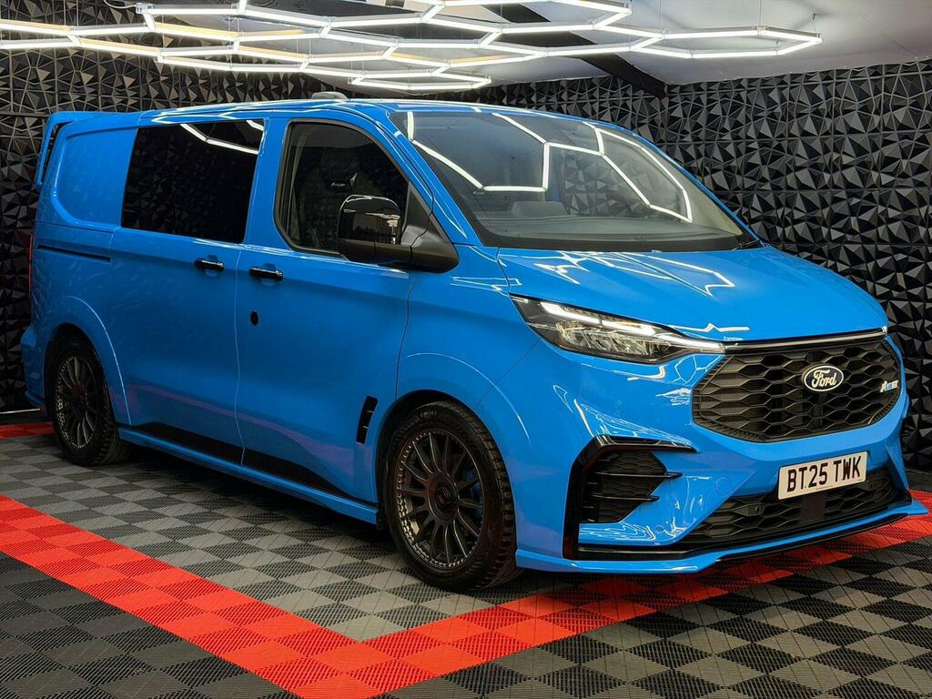 Ford Transit Custom Combi Van 2.0 320 Ecoblue Ms-rt Crew Van L1 H BT25TWK Blue