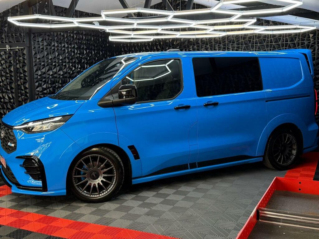Ford Transit Custom Combi Van 2.0 320 Ecoblue Ms-rt Crew Van L1 H BT25TWK Blue #3