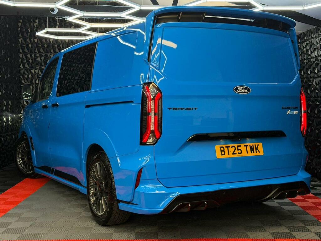 Ford Transit Custom Combi Van 2.0 320 Ecoblue Ms-rt Crew Van L1 H BT25TWK Blue #4