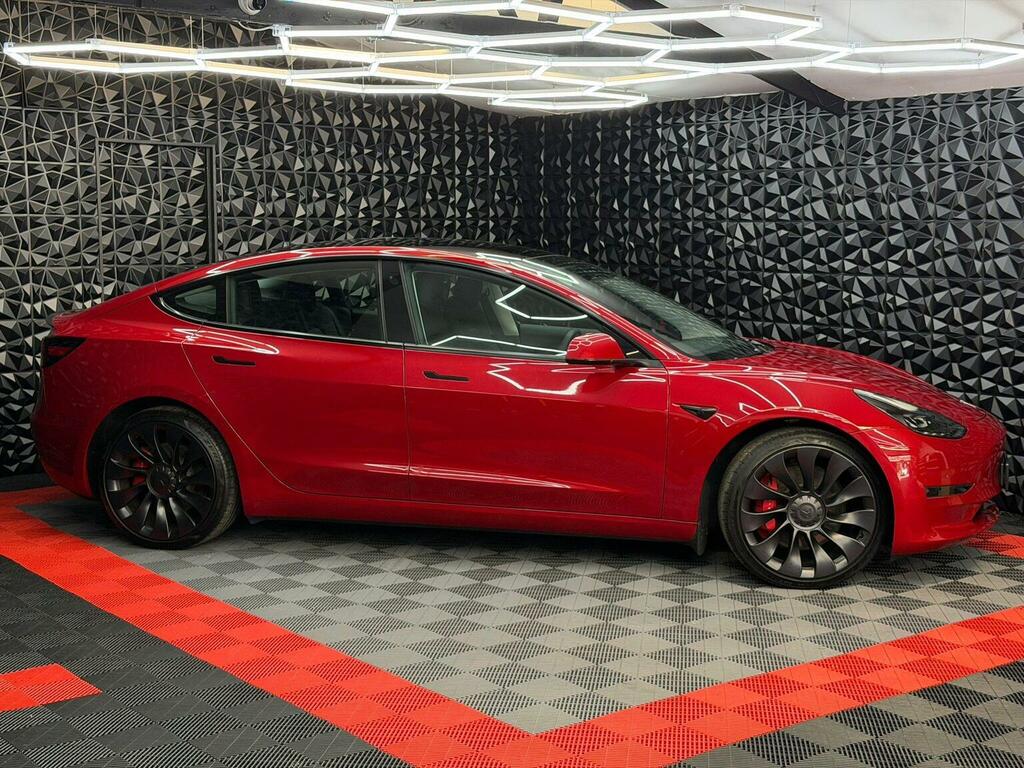 Tesla Model 3 Saloon Dual Motor Performance 4Wde Per Red #5