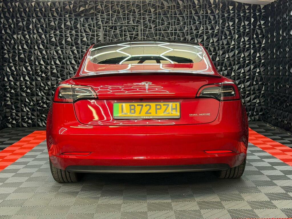 Tesla Model 3 Saloon Dual Motor Performance 4Wde Per Red #4