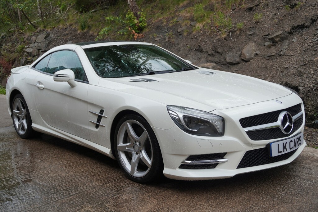 Mercedes-Benz SL Class 3.5 Sl350 Amg Sport White #3