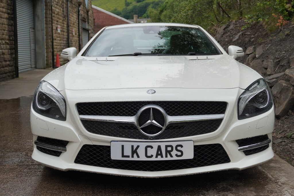 Mercedes-Benz SL Class 3.5 Sl350 Amg Sport White #4