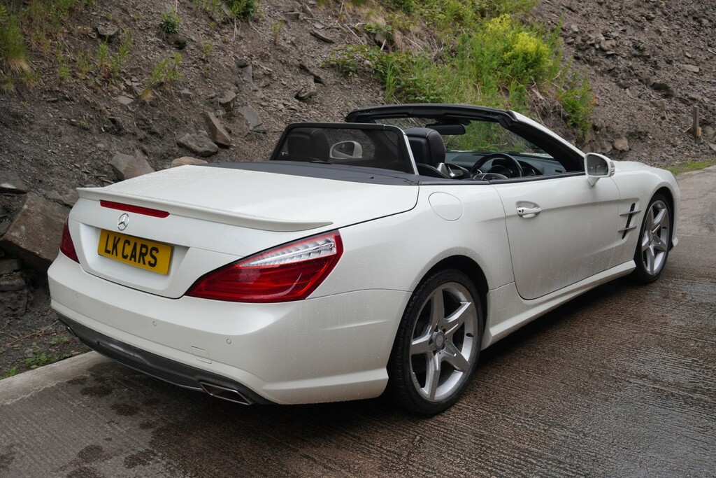 Mercedes-Benz SL Class 3.5 Sl350 Amg Sport White #5