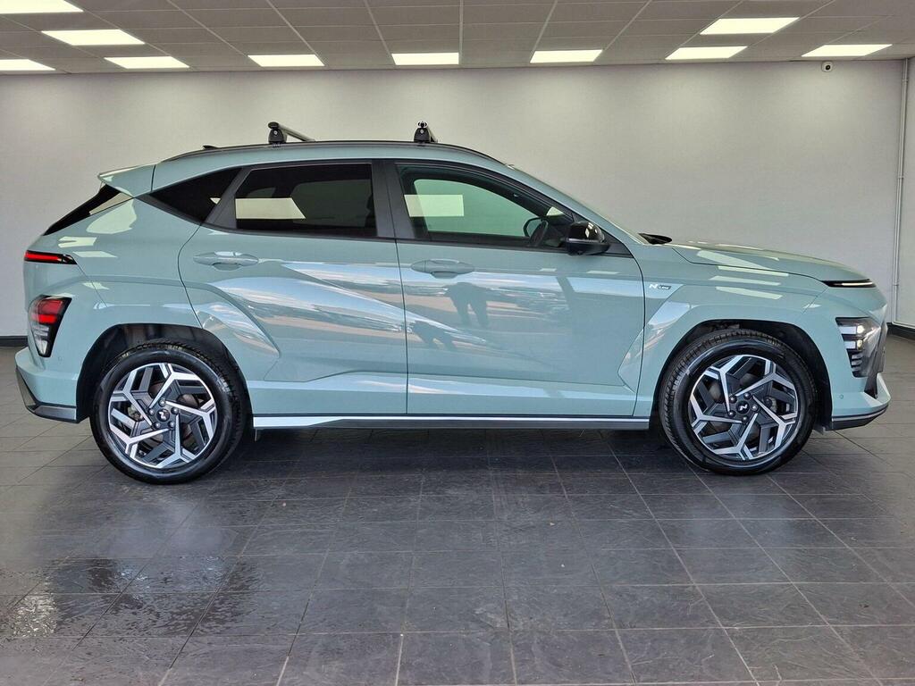 Hyundai Kona Suv 1.6 T-gdi N Line S Dct Euro 6 Ss 2024 VE73OCA Green #4