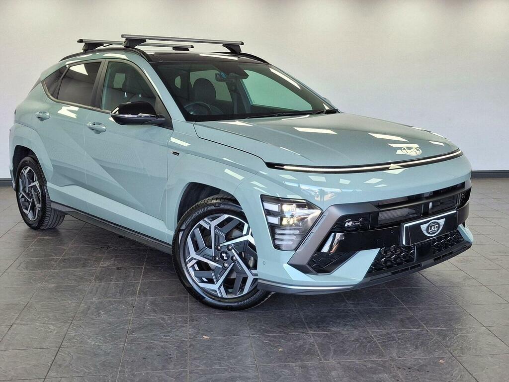 Hyundai Kona Suv 1.6 T-gdi N Line S Dct Euro 6 Ss 2024 VE73OCA Green #5