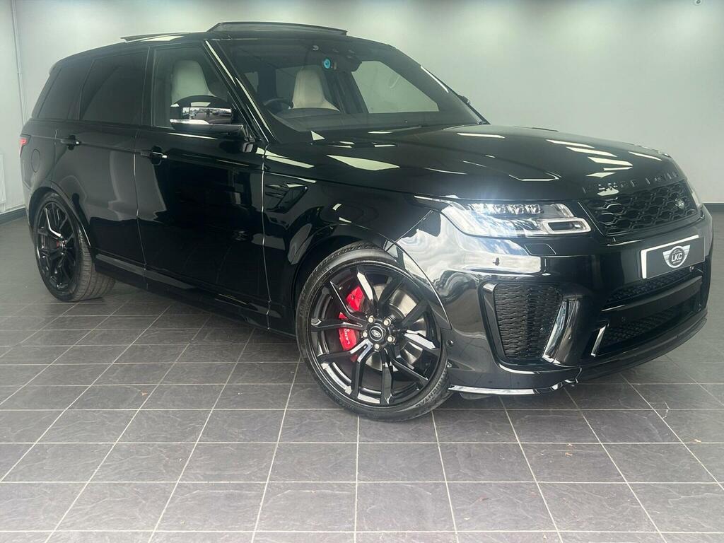 Land Rover Range Rover Sport Suv 5.0 P575 V8 Svr 4Wd Euro 6 Ss 202 Black