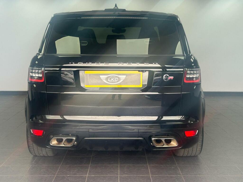 Land Rover Range Rover Sport Suv 5.0 P575 V8 Svr 4Wd Euro 6 Ss 202 LJ22VLY Black #5