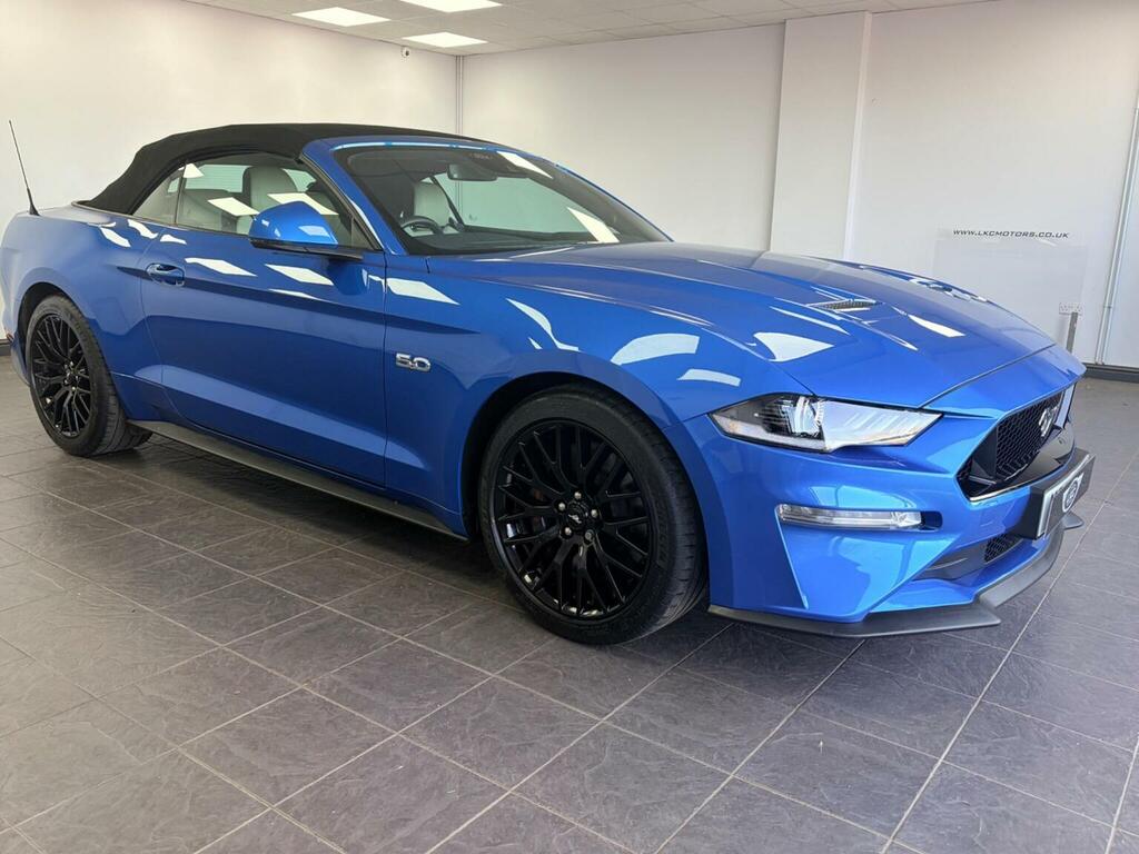 Ford Mustang V8 Gt Blue #19