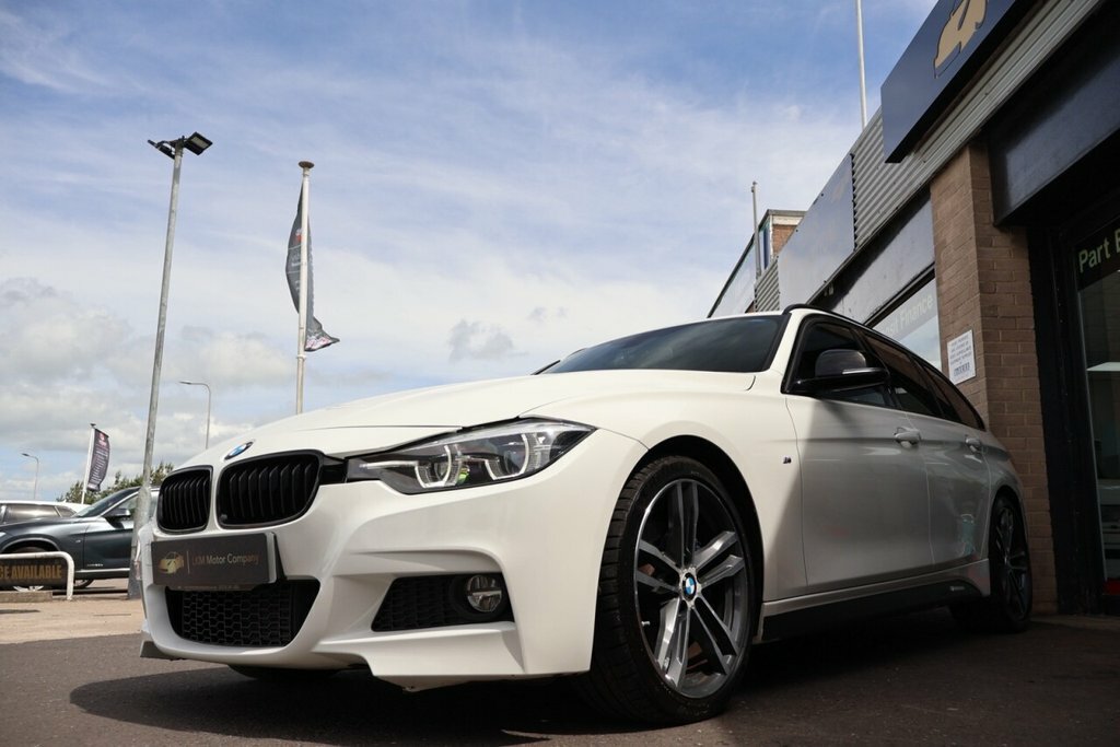 BMW 3 Series 2L M Sport Shadow Edition FV18HPN White #3