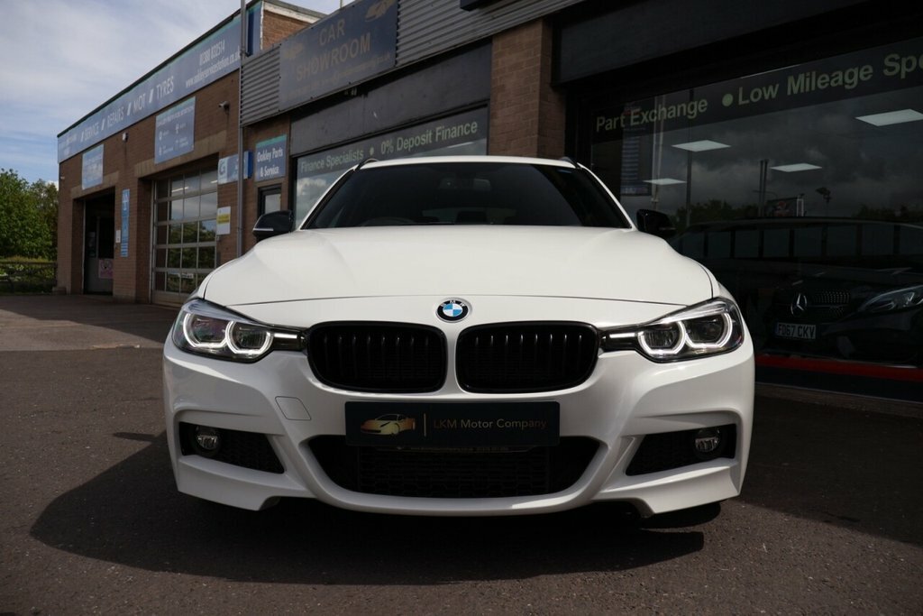 BMW 3 Series 2L M Sport Shadow Edition FV18HPN White #2