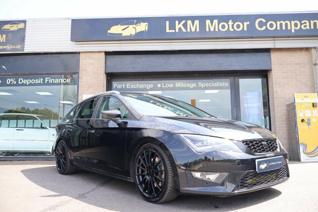 Seat Leon Estate KRZ9998 Black