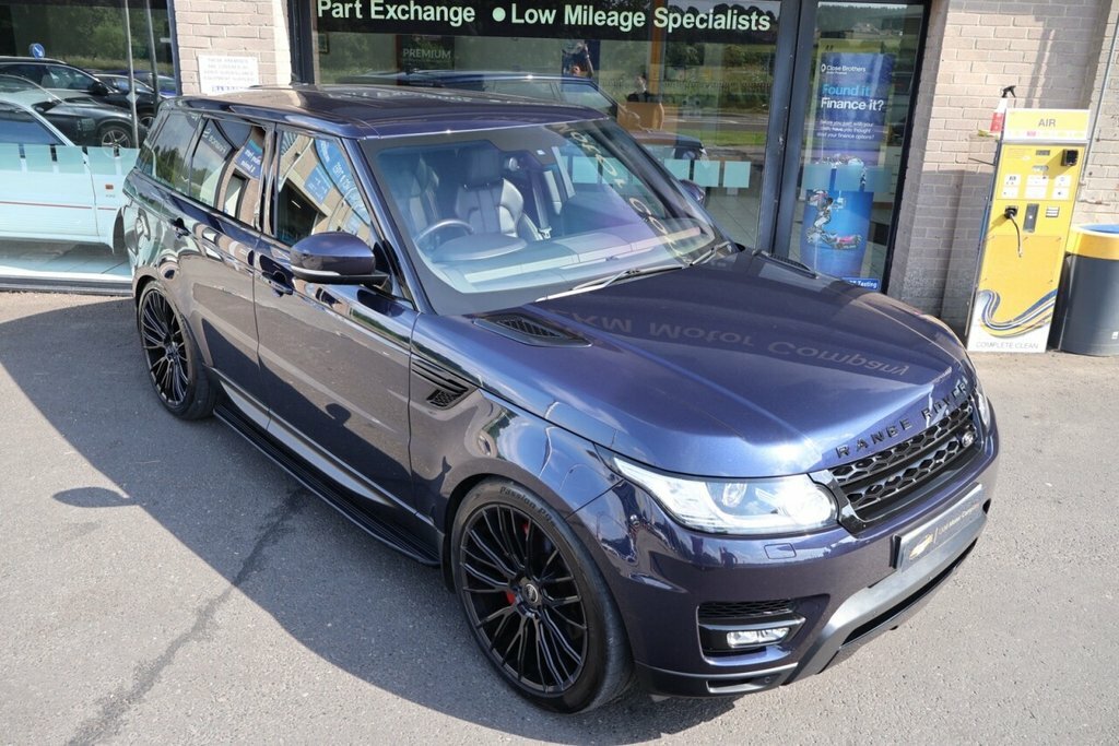Land Rover Range Rover Sport 3L Hse Blue #5