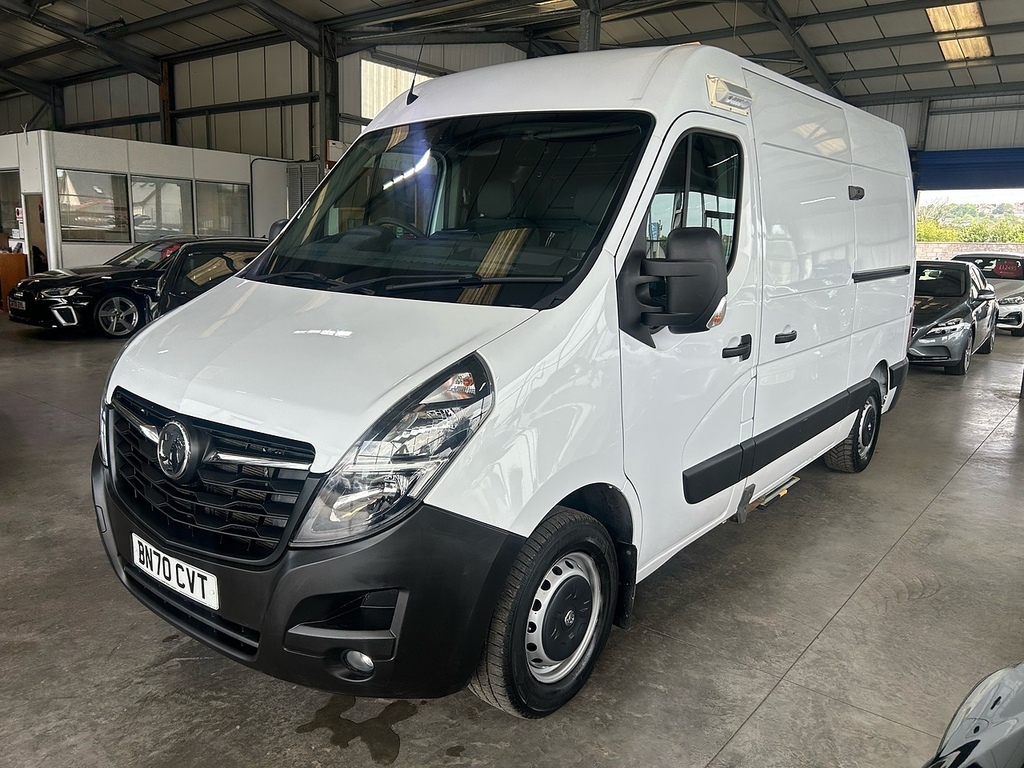 Vauxhall Movano 2.3 Cdti 3500 Biturbo Edition Panel Van BN70CVT White #2