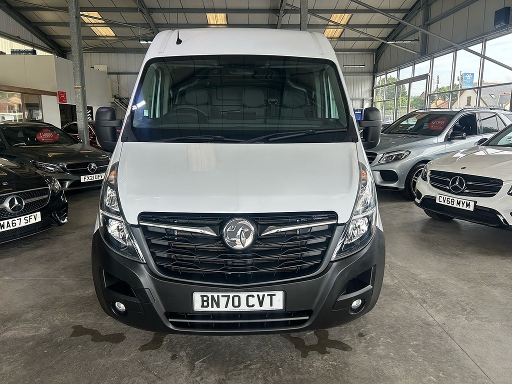 Vauxhall Movano 2.3 Cdti 3500 Biturbo Edition Panel Van BN70CVT White #3