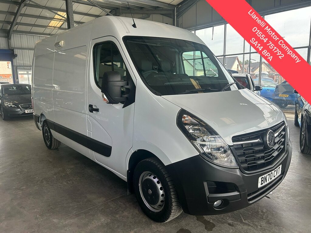 Vauxhall Movano 2.3 Cdti 3500 Biturbo Edition Panel Van White