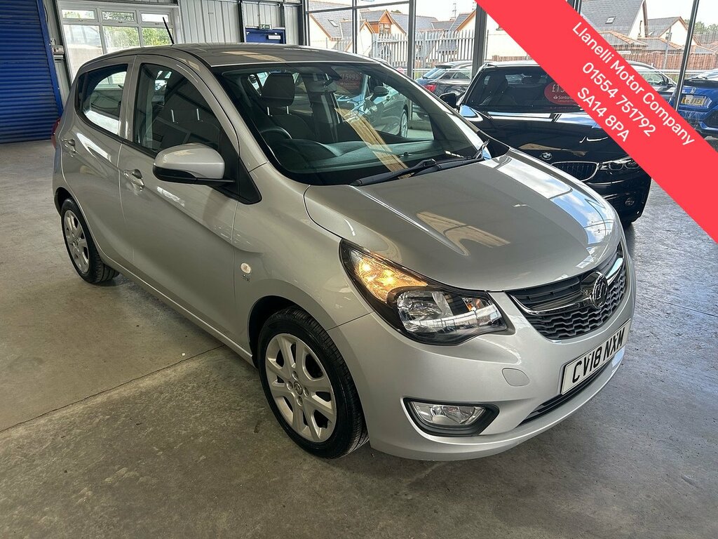 Vauxhall Viva 1.0I Se Hatchback Euro 6 73 Ps Silver
