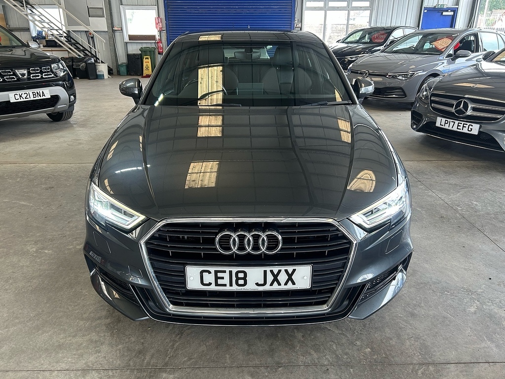Audi A3 1.5 Tfsi Cod S Line Sportback S Tronic CE18JXX Grey #3