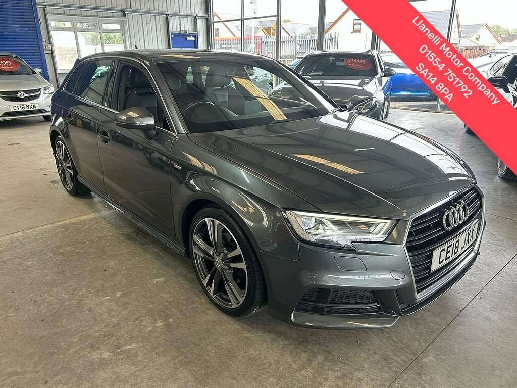 Audi A3 1.5 Tfsi Cod S Line Sportback S Tronic Grey