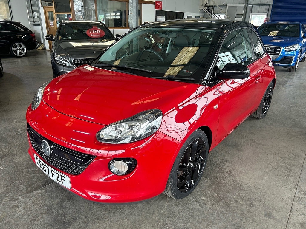 Vauxhall Adam 1.2I Ecoflex Energised Hatchback CE67FZF Red #2