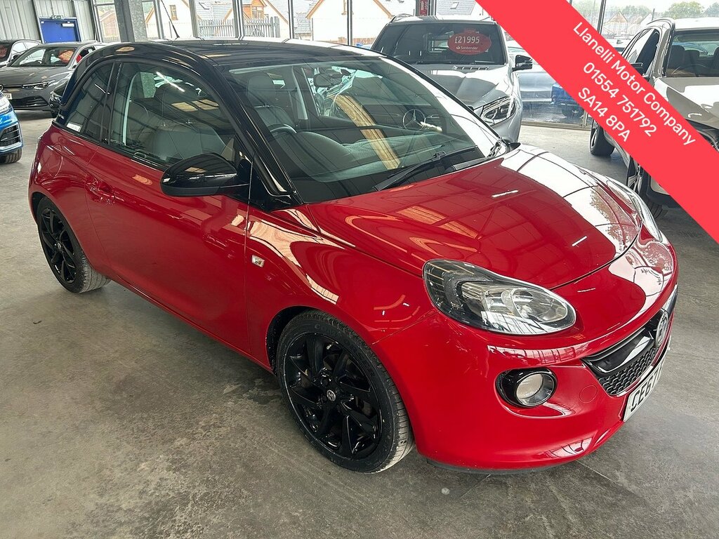 Vauxhall Adam 1.2I Ecoflex Energised Hatchback Red