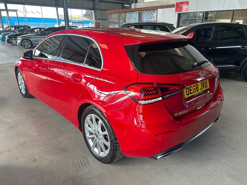 Mercedes-Benz A Class A180d Sport OE68JVU Red #5