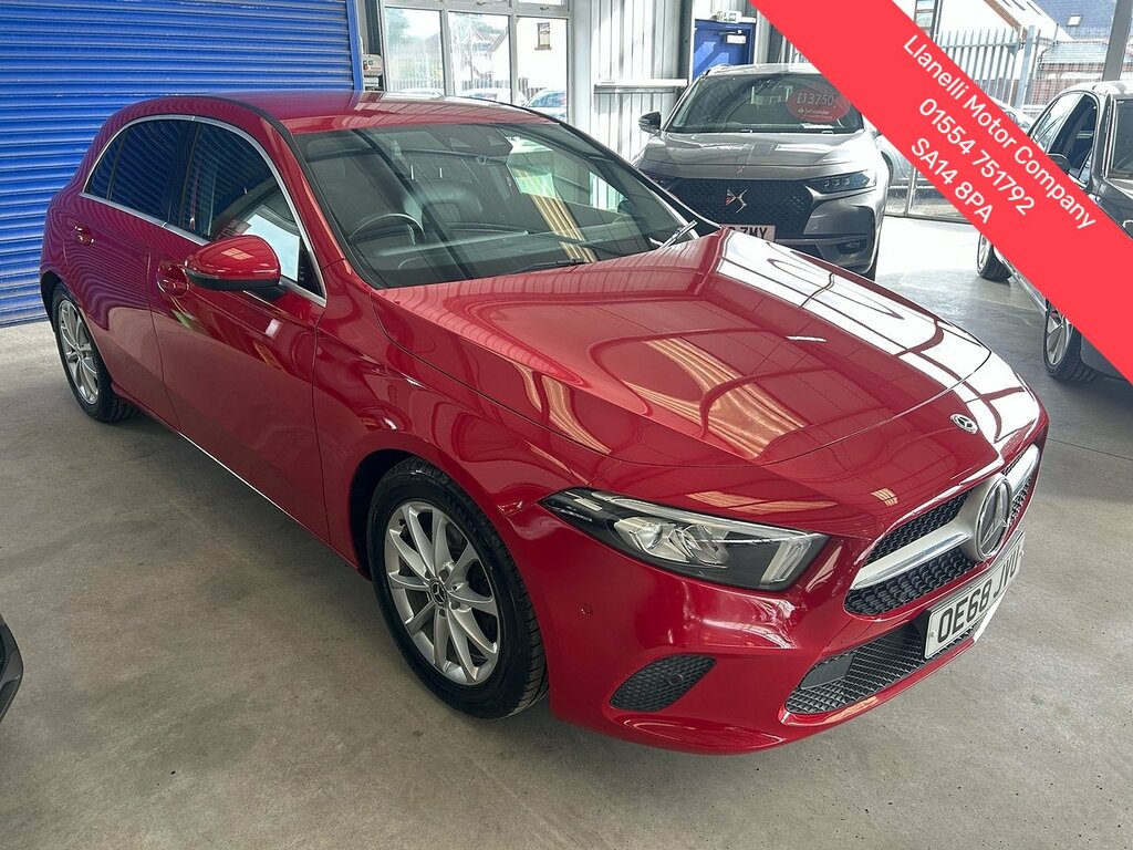 Mercedes-Benz A Class A180d Sport Red