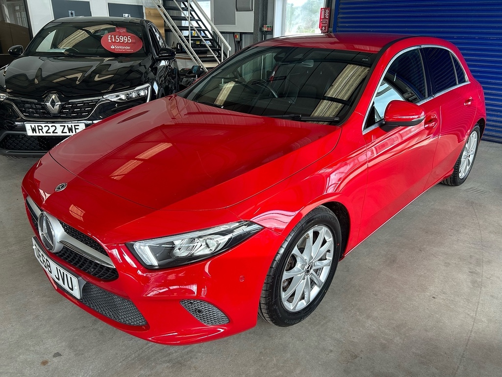 Mercedes-Benz A Class A180d Sport OE68JVU Red #2