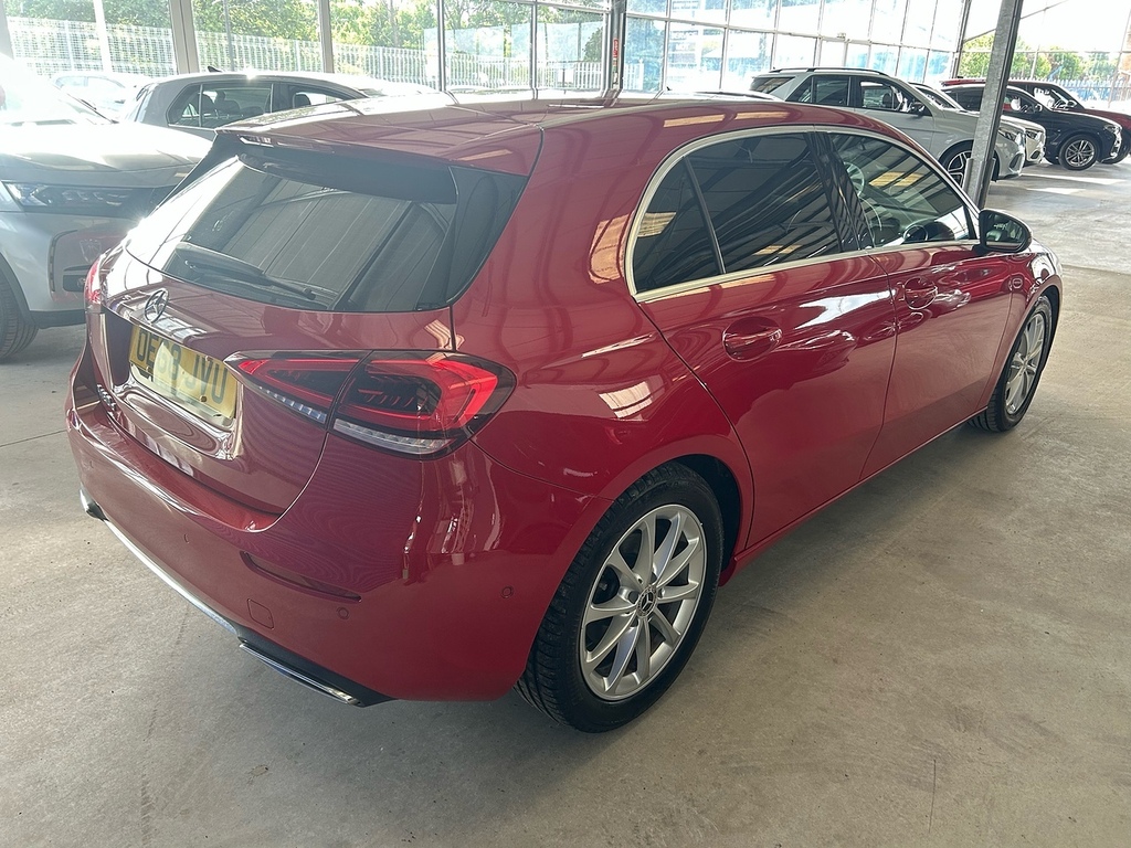 Mercedes-Benz A Class A180d Sport OE68JVU Red #4