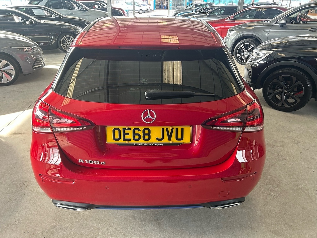 Mercedes-Benz A Class A180d Sport OE68JVU Red #6
