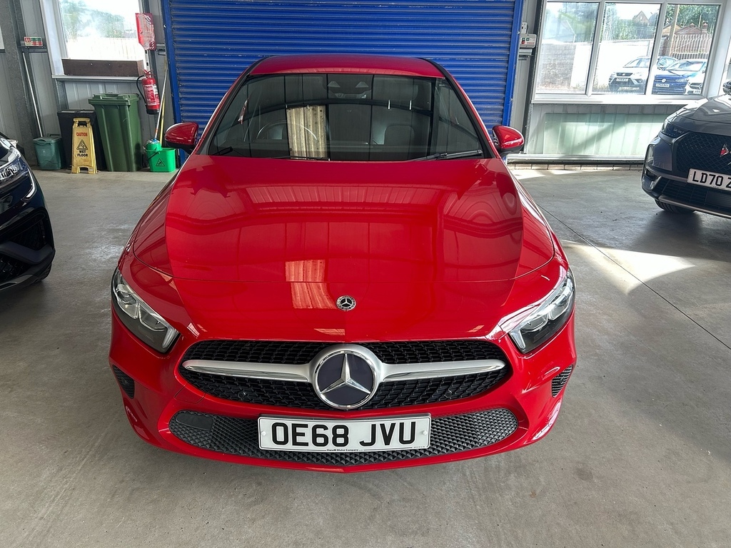 Mercedes-Benz A Class A180d Sport OE68JVU Red #3
