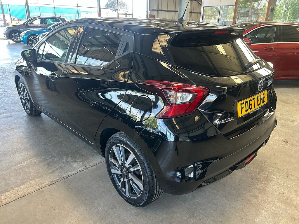 Nissan Micra 0.9 Ig-t N-connecta Hatchback Eu FD67EHE Black #5