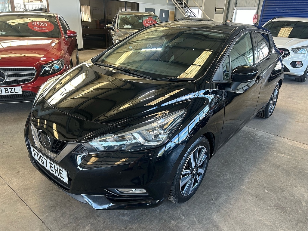 Nissan Micra 0.9 Ig-t N-connecta Hatchback Eu FD67EHE Black #2