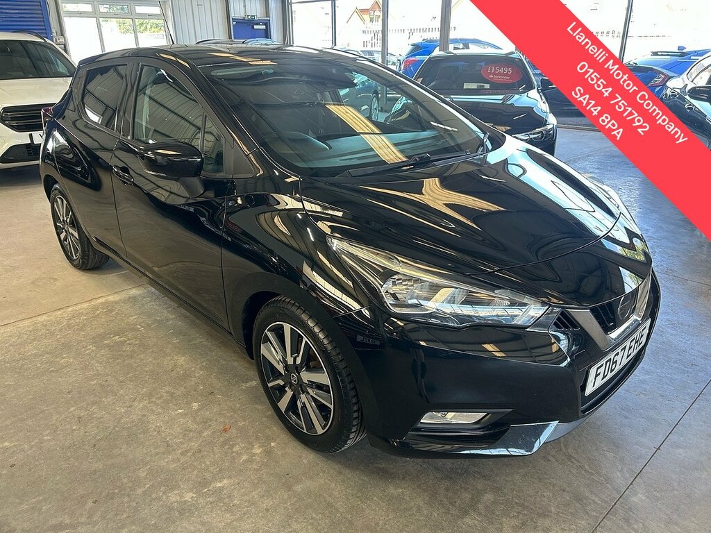 Nissan Micra 0.9 Ig-t N-connecta Hatchback Eu Black
