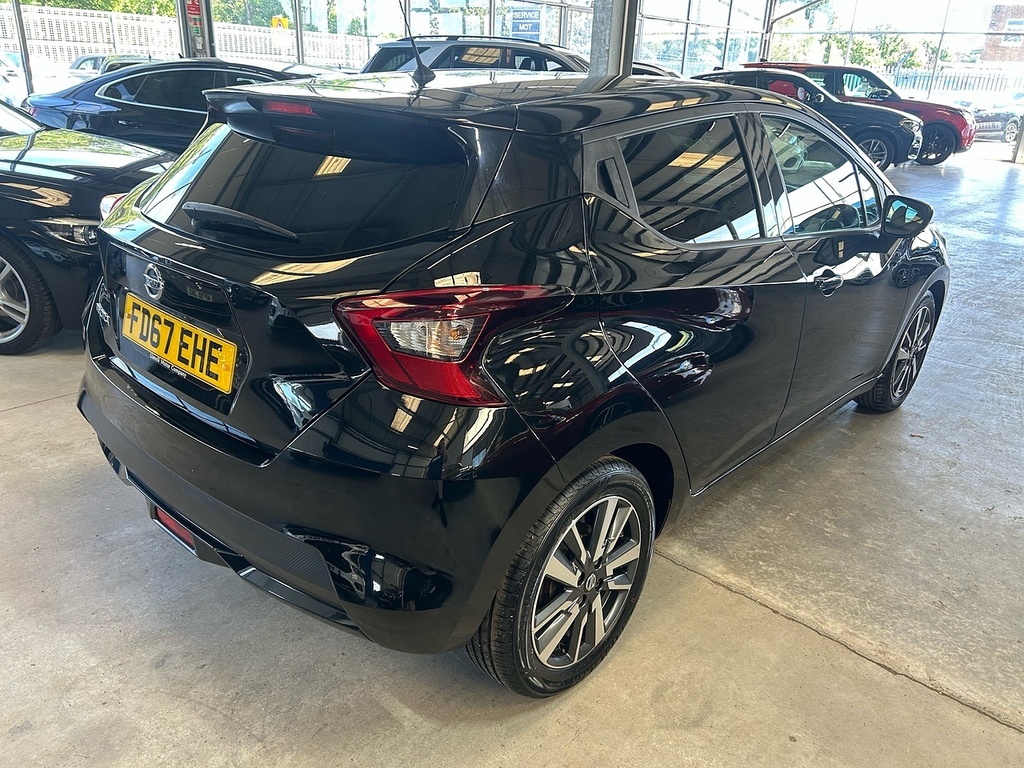 Nissan Micra 0.9 Ig-t N-connecta Hatchback Eu FD67EHE Black #4