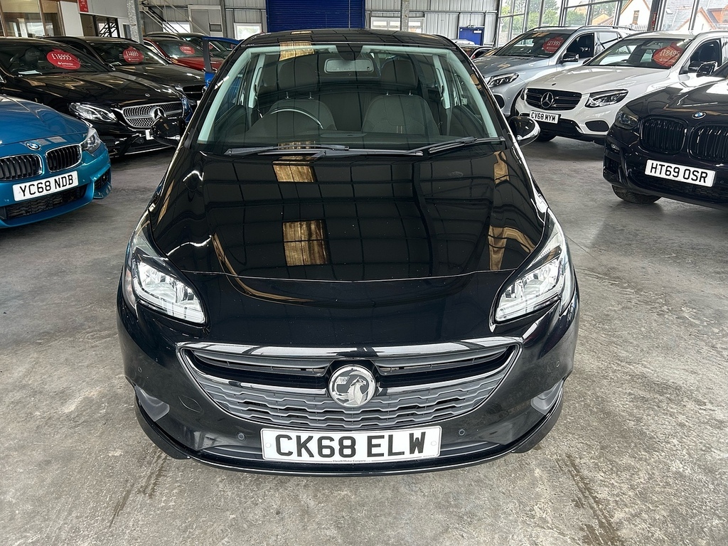 Vauxhall Corsa 1.4I Ecotec Sri VX Line Nav Black Hatchback Pe CK68ELW Black #3