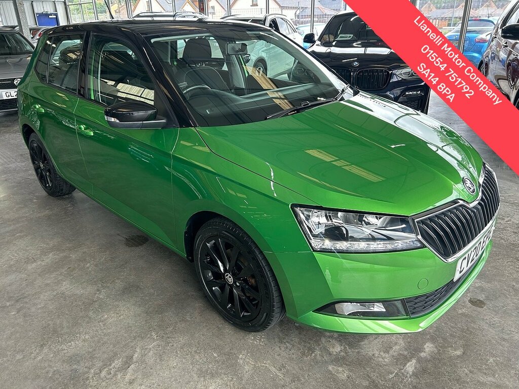 Skoda Fabia 1.0 Tsi Colour Edition Hatchback Green