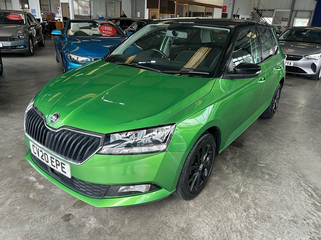 Skoda Fabia 1.0 Tsi Colour Edition Hatchback CV20EPE Green #2