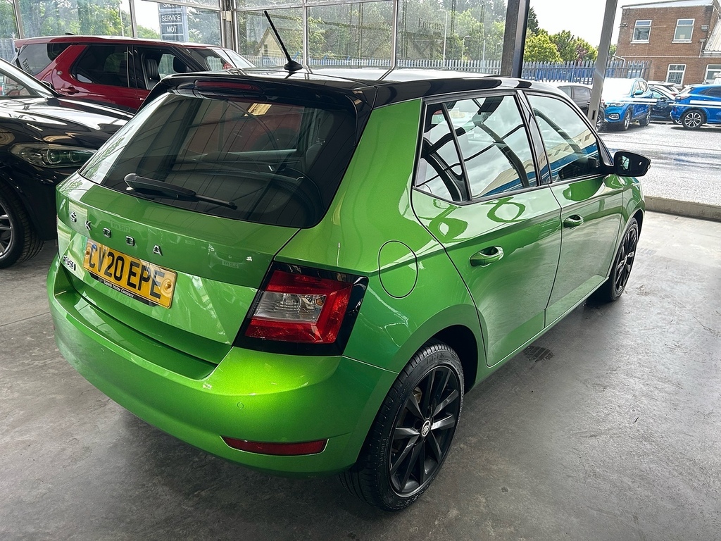 Skoda Fabia 1.0 Tsi Colour Edition Hatchback CV20EPE Green #4