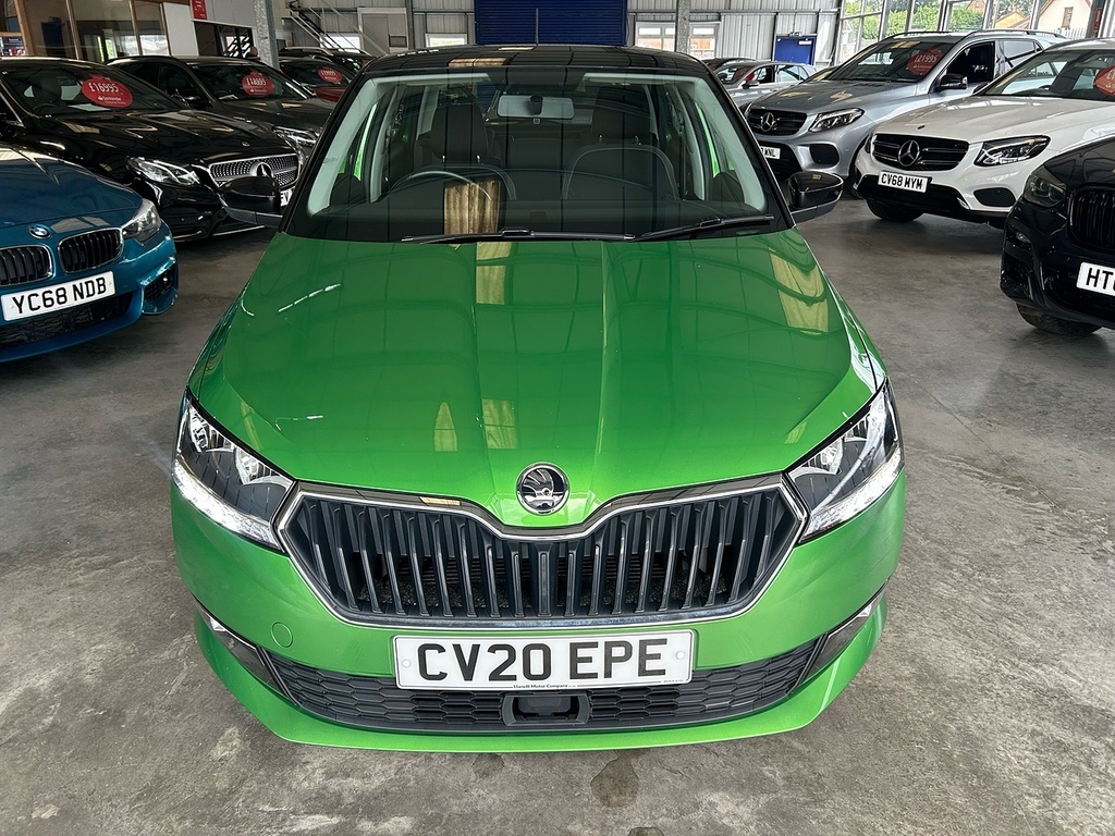 Skoda Fabia 1.0 Tsi Colour Edition Hatchback CV20EPE Green #3