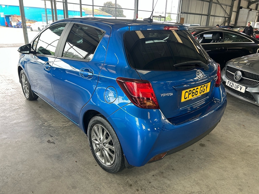 Toyota Yaris Dual Vvt-i Icon CP66GGY Blue #5