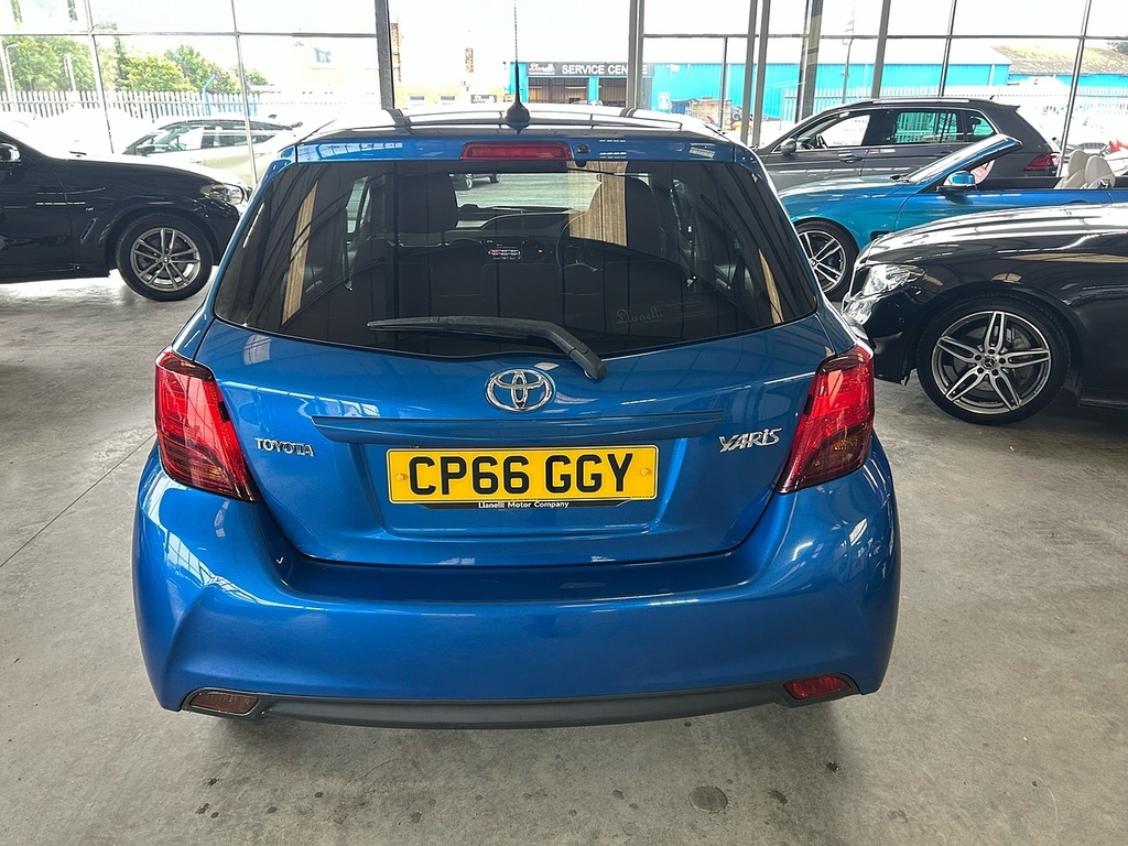 Toyota Yaris Dual Vvt-i Icon CP66GGY Blue #6