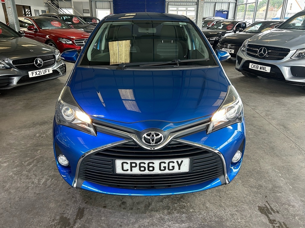 Toyota Yaris Dual Vvt-i Icon CP66GGY Blue #3