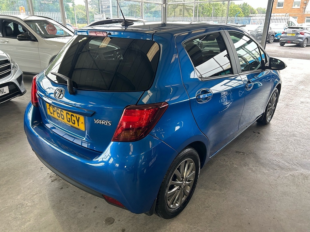 Toyota Yaris Dual Vvt-i Icon CP66GGY Blue #4