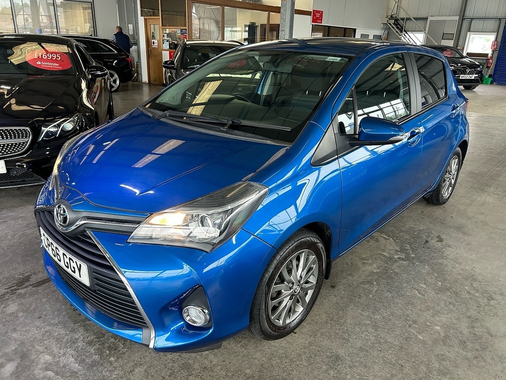 Toyota Yaris Dual Vvt-i Icon CP66GGY Blue #2